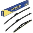 thumbnail image 1 of 3 Wipers Factory Replacement For Ford Explorer 2011-2018 Original Equipment Front and Rear Windshield Wiper Blades Set 26"+22"+11" (Set of 3), 1 of 6