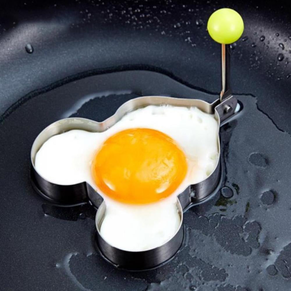 Egg Ring for Frying Eggs, Stainless Steel Egg Cooking Rings with Anti-scald  Handle, Non-stick Egg Shaper Molds for Omelet, Breakfast Tool for Pancake,  Sandwich Burger, Crumpet Ring 1PC