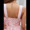 thumbnail image 4 of Camisetas Sin Mangas para Mujer, Blusas de Verano A con Fruncido, Cuello Cuadrado, Sin Mangas, Camisa Babydoll, Rosa, Talla M, 4 of 9