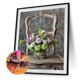 thumbnail image 1 of Cuadros Decorativos Kit de pintura de diamante 5D Flor de bricolaje en silla Cuadro de mosaico de taladro redondo completo Sywqhk Nuevos Originales, 1 of 1