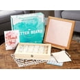 thumbnail image 2 of Felt Letter Board 10x10 +2sets PRE-Cut Letters +Stand +UPGRADED WOODEN Sorting Tray! Letters Board, Letter Boards, Letterboard, W, 2 of 8