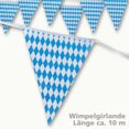 thumbnail image 2 of Banderín de la bandera bávara, banderín del Oktoberfest, banderín del Oktoberfest bávaro, decoración colgante para fiesta de Beerfest, diseño de clase mundial, 2 of 8