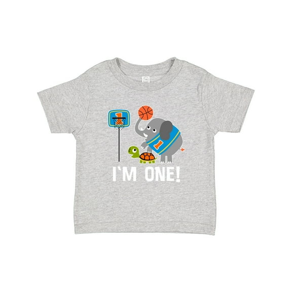 Inktastic Basketball 1st Birthday for One Year Old Boys Baby T-Shirt