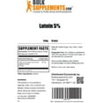 thumbnail image 6 of BulkSupplements Lutein Powder - From Marigold Extract, 400mg per Serving - 250 Grams (8.8 oz) - 625 Servings, 6 of 6