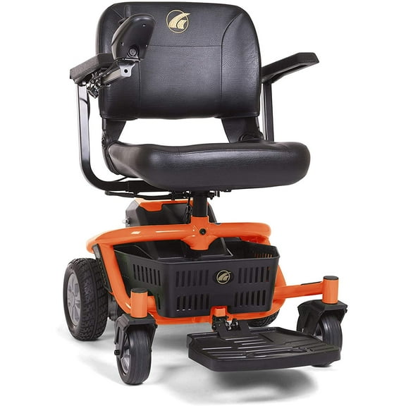 LiteRider Envy Lightweight Compact Power Chair for Mobility with Large 20" Seat - Disassembles for Travel - Fun to Drive Electric Wheelchair - GP162 by Golden Technologies