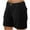 Black, variant on Women's Hiking Shorts Quick Dry 5" Cargo Shorts Stretch Lightweight Summer UPF50  Shorts for Golf, Camping, Traveling, Running Black S
