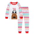 thumbnail image 1 of Conjunto de pijamas para chico, ropa para bebé, ropa de dormir para niña, ropa de dormir para niños, pijamas navideños de Papá Noel, conjunto de ropa de algodón 2-7T, 1 of 4