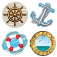thumbnail image 2 of The Beistle Company Nautical Cutouts Wall D cor, 2 of 5