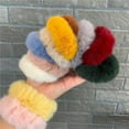 thumbnail image 2 of OOCA Chouchous Lumineux en Peluche pour Filles Bandeau Coloré pour Femmes Porte-Queue de Cheval Accessoires de Mode Élastiques, 2 of 7