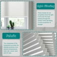 thumbnail image 4 of Keego Free Moving Cordless Cellular Shades Window Blinds Size and Color Customizable White 100% Blackout 32"w x 40"h, 4 of 8