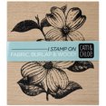 thumbnail image 2 of Cam & Chloe Mounted Stamp 4"X3.5"-Dogwood Flowers, 2 of 2