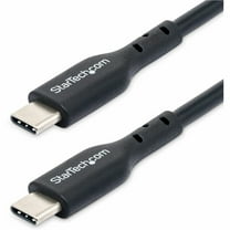 Startech.com USB2CC3FBKE 3ft Usb-c Cable Charger Cord Pwr 60w Power Delivery - Type-C Data Transfer Cable