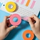 thumbnail image 4 of Cinta Adhesiva de Colores YONGSHENG Paquete de 6, 4 of 4