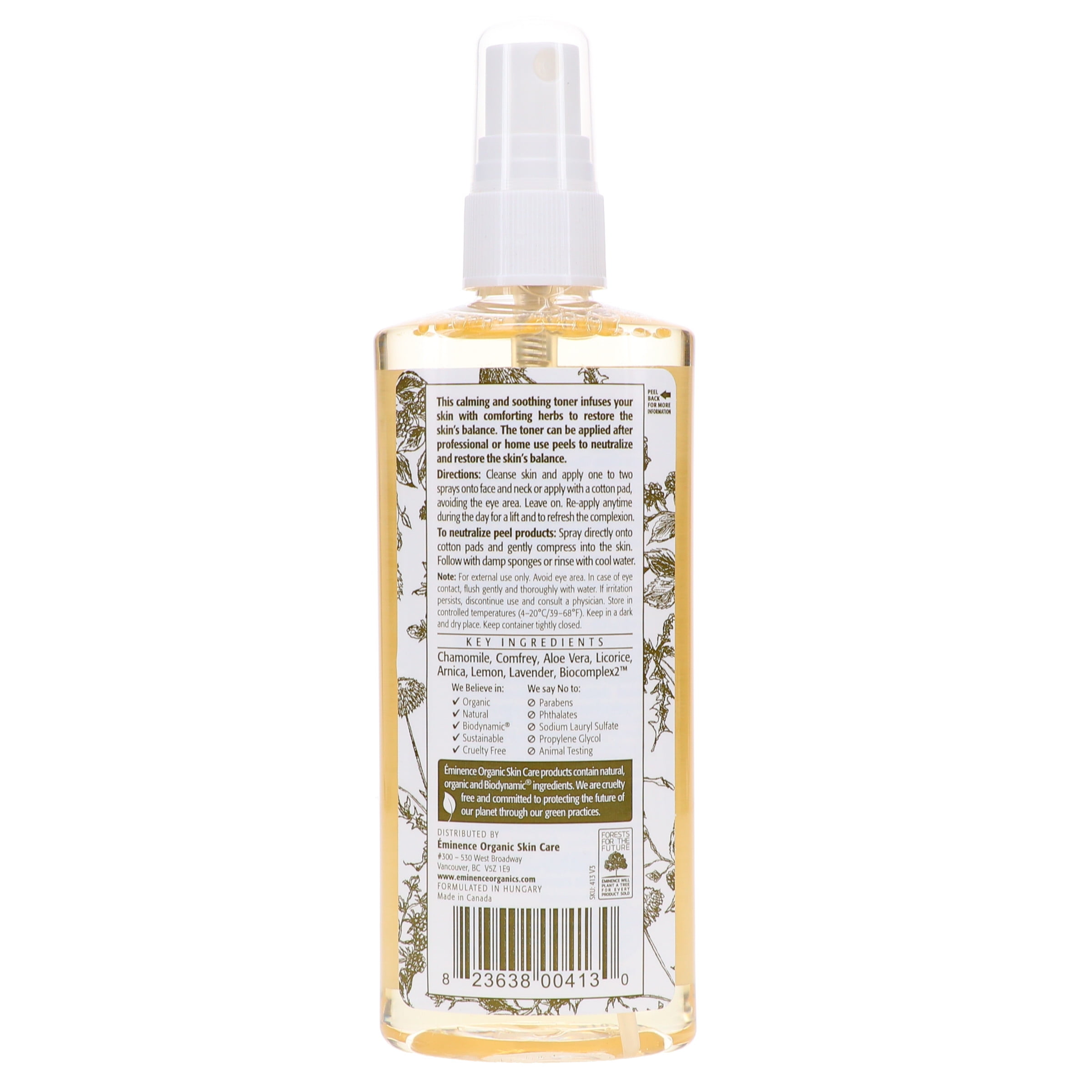 Eminence Soothing Chamomile Tonique 4.2 oz