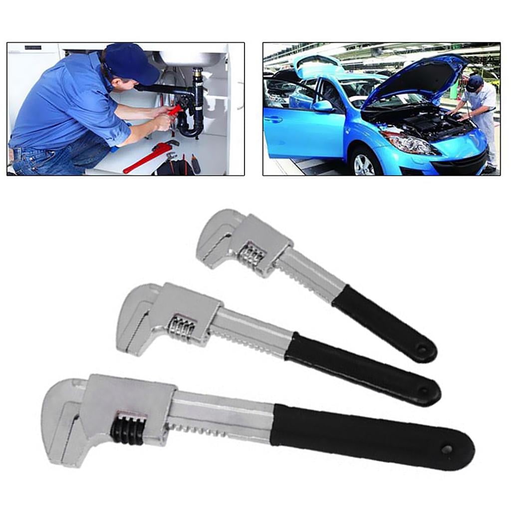 9 """"11"""" 15 """"adjustable Wrench / Wrench / Adjustable Wrench, Steel - +Black, 11 inch