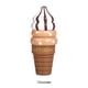 thumbnail image 5 of Bewildely Creatividad con juguetes de helado de madera para juegos imaginativos, juguetes de helado magnéticos de madera, diversión creativa Juguetes Sabor a chocolate, 5 of 6