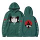 thumbnail image 1 of Naruto Manga Uchiha Sasuke Akatsuki Anime Costume Hoodie Role Play Sweatshirt Boys' Hoodie Top Children's ClothingS Adult (45-50kg) Gao Jinjia LED, 1 of 2