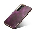 thumbnail image 3 of For Samsung Galaxy S23 5G Denior Oil Wax Leather Electroplating Phone Case, 3 of 5