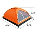 thumbnail image 3 of SUNRISEUMBRELLA Portable Backpacking Tent 2-3 Person Family Camping Hiking Traveling w Carry Bag, 3 of 6