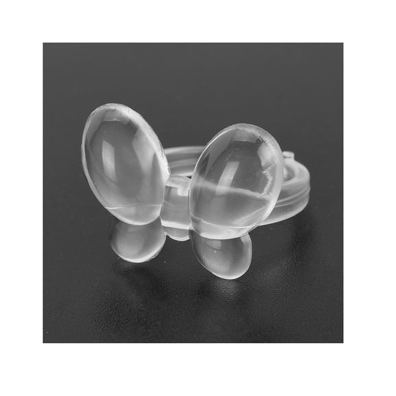 Vogacara 50 piezas de punta de exhibición de esmalte de uñas conveniente manicura que muestra el accesorio que muestra los anillos para la Type7 NO7
