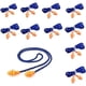thumbnail image 4 of 100 Pairs Individually Wrapped Non Toxic Soft Silicone Corded Ear Plugs Reusable Hearing Protection Rubber Earplugs, 4 of 5