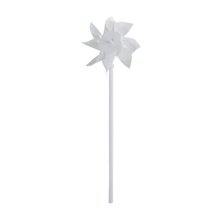 Fun Express - White Plastic Pinwheels (3dz) for Wedding - Toys - Value ...