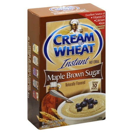 wheat cream brown sugar cereal maple instant ct hot walmart