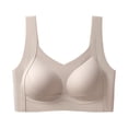 thumbnail image 3 of Sentmoon Bra Women Sport Bras for Women Comfortable Sheer Bralette Wireless Breathable Soft Stretch Seamless Comfort Light Support Solid Color Lightweight Everyday Bra for Travel Home and Lounge, 3 of 7