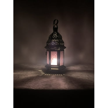 Zingz and Thingz Moroccan Style Lantern in Purple