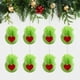 thumbnail image 3 of Decoraciones navideñas, adornos navideños, regalos navideños, corazón navideño, bola verde suave, decoración para árbol de Navidad, bola para chimenea de interior, decoración colgante, juego de bolas, 3 of 5