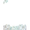 Great Papers! Rainbow Foil Snowflake Holiday Letterhead, 8.5" x 11", 40 sheets