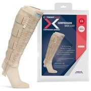 EXTREMIT-EASE Compression Garment (Extra Small/Regular/Tan) – Edema | Venous Insufficiency | Unisex