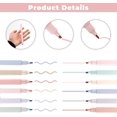 thumbnail image 3 of duomi-12PCS Aesthetic Highlighters, Double-Headed Eye-Protection Colored Highlighters with Soft Chisel Tip, No Bleed Dry Fast Pastel Highlighter Markers Assorted Colors for Planner Notes School Offic, 3 of 4