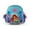 Multi-color, variant on Disney by The Little Mermaid Unisex Mini Backpack, Licensed Product, Blue
