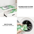 thumbnail image 6 of YFYANG Microfiber Dish Drying Mat for Kitchen, Reusable Green Leaf Doodle Large Dish Mat, 18" x 24", 6 of 9