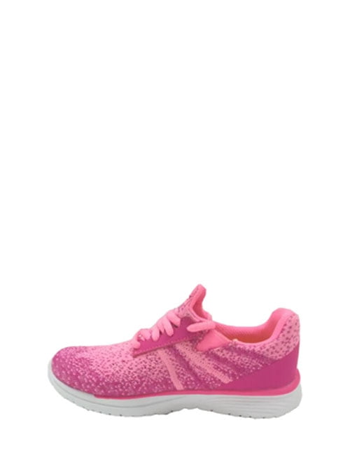 Short De Sport Athletic Works Rose Fuchsia Néon - Taille Large (12/14), Poches Nylon, Occasion Très Bon état