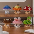 thumbnail image 3 of Charming Mushroom Building Blocks Set for Ages 8+ - Colorful, Educational Toy Model - Perfect for Halloween, Thanksgiving, Christmas & Birthday Gifts, 3 of 11