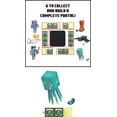 thumbnail image 4 of Minecraft Glow Squid Action Figure & Accessory with Portal Piece, 3.25-in Scale Toy, 4 of 6