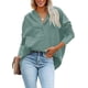 thumbnail image 2 of Sudadera PRETTYGARDEN con capucha y botones de gran tamaño para mujer, 2 of 6