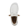 thumbnail image 2 of Mocasines Hey Dude Wally Break Stitch, color blanco, talla 12, para hombre, 2 of 7
