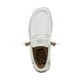 thumbnail image 2 of Mocasines Hey Dude Wally Break Stitch, color blanco, talla 12, para hombre, 2 of 7