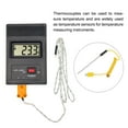 thumbnail image 4 of K Type Surface Thermocouple Probe 3x200mm Handheld Needle Tip Temperature Sensor 50 to 1200C, 4 of 5