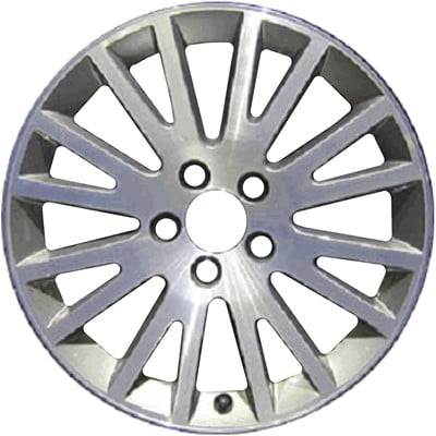 KAI 17 X 7.5 Reconditioned OEM Aluminum Alloy Wheel, Machined W/Charcoal, Fits 2006-2013 Audi A3
