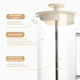 thumbnail image 6 of Ycandiee Coffee Maker 15 Ounce Espresso Tea Coffee Maker, Stainless Steel Plunger and Heat Resistant Borosilicate Glass BPA-Free Brewed Tea Pot Coffee Plunger, 6 of 7