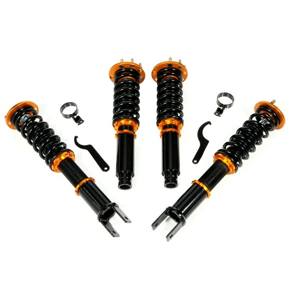 CCIYU Coilover Suspension Shock Absorbers Adjustable Coilovers Lowering Struts Full Set Kit Fit for 2008 2019 2010 for Honda for Accord