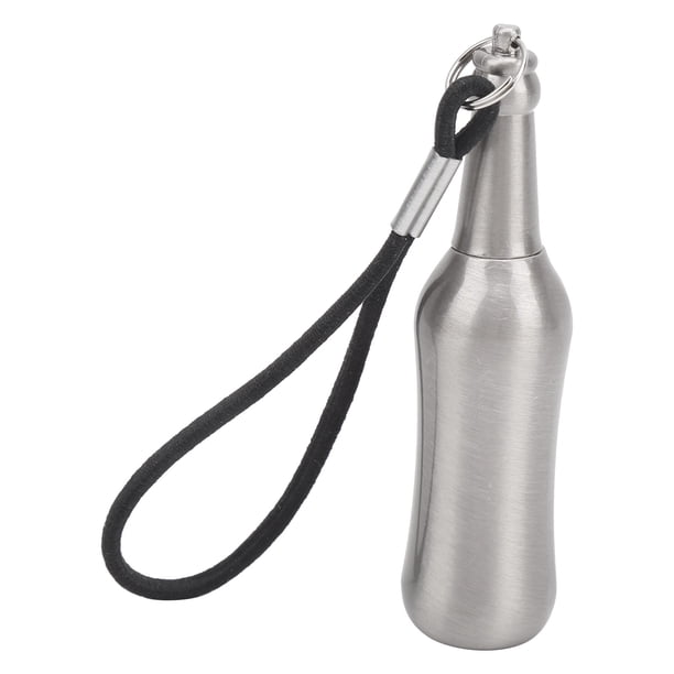 Encendedor de pedernal, encendedor de exterior con forma de botella, encendedor de fósforos permanente, encendedor de fósforos para exterior, salida de alta intensidad