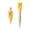 Yellow, variant on XINGXIANG - 10in Telescopic Flexible Silicone Funnel With Fixed Stand Base, Multi-Purpose Kitchen Pouring Tool For Liquid Spice Powder Bottle Filling (Gray)