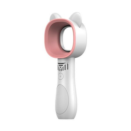 

Leafless Fan Cute Cat Usb Rechargeable Handheld Mini Fan Convenient Multi-Function Fan Large Capacity Battery