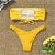 thumbnail image 3 of WILLBEST Traje de Baño de Dos Piezas Para Mujer, Bikini Con Cintura Alta, Control de Barriga, Traje de Baño, Tankinis, Conjunto de Trajes de Baño, Conjunto de Tankinis, 3 of 3
