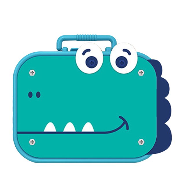 Puzzle Drill Tool Box, Dinosaur Drill Puzzle Set Educational Simulation Bright Color For Indoor For Kids
